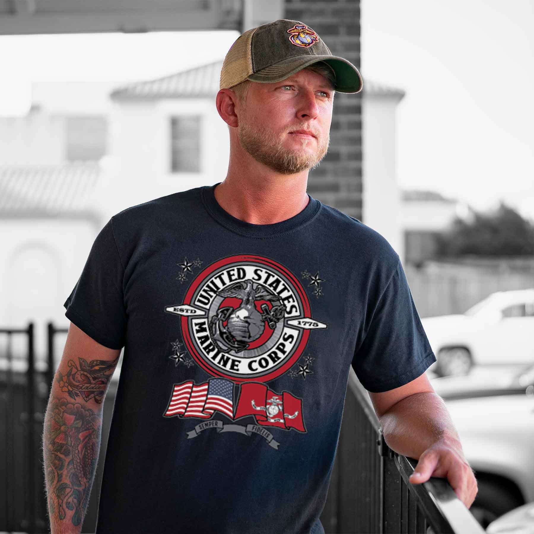 USMC Obey T-shirt - Image 2