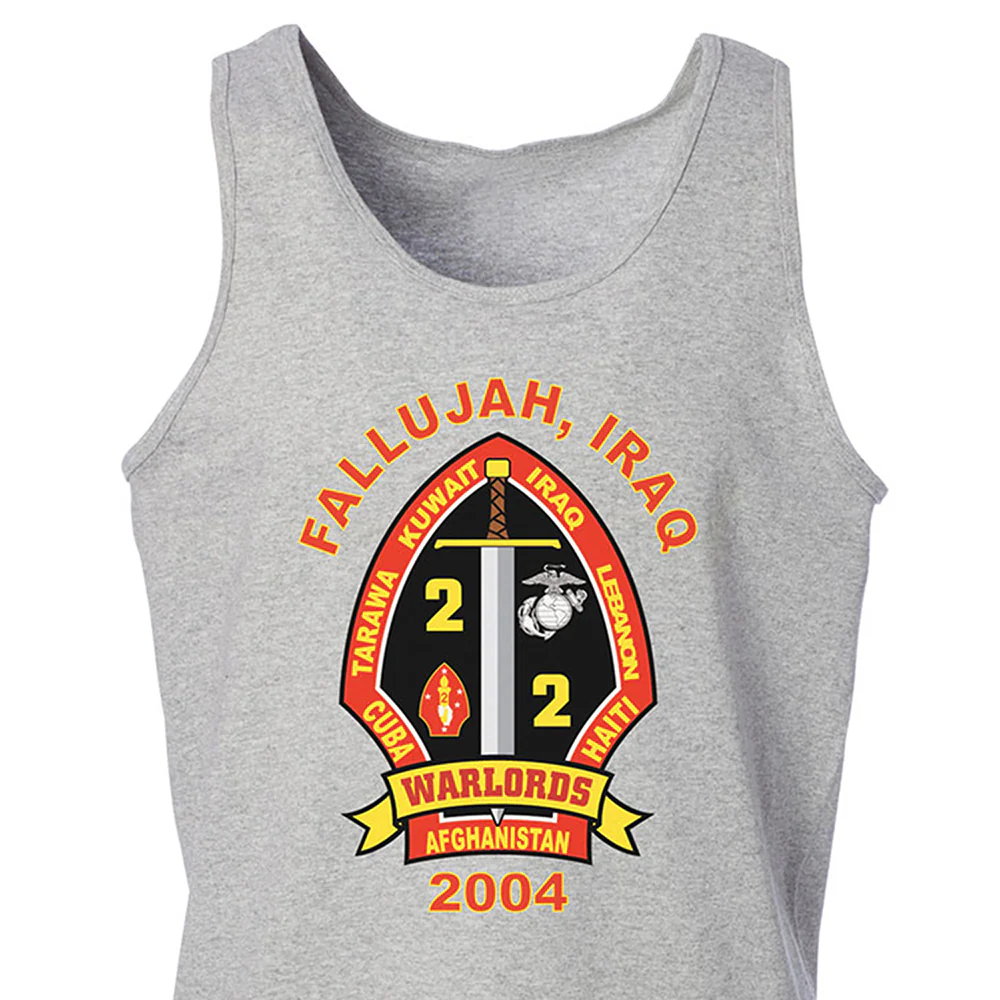 2nd Battalion 2nd Marines Tank Top - Image 2