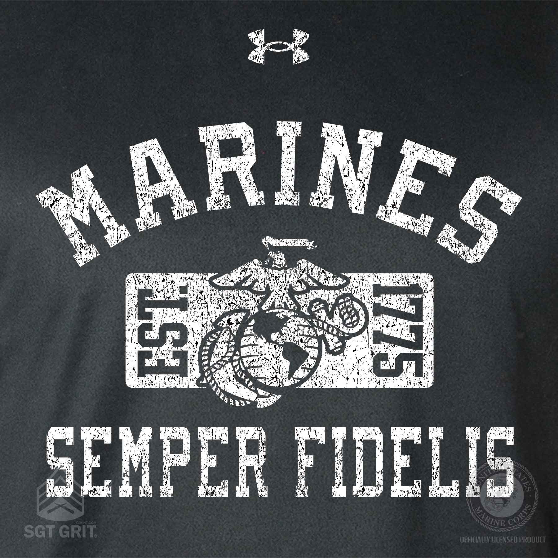 Under Armour Marines Est. 1775 Tech Sleeveless T-shirt - Image 3