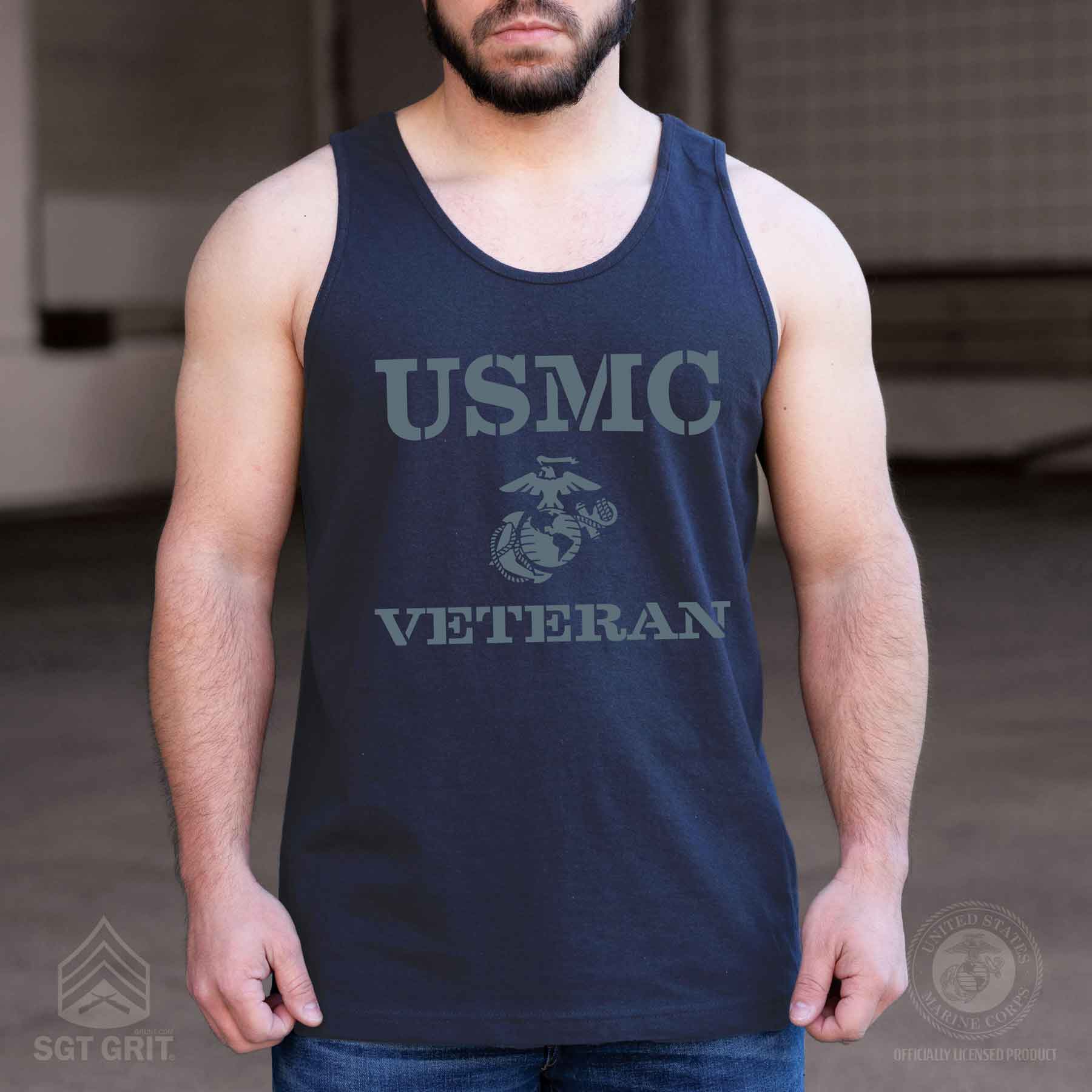 USMC Veteran Tank Top - Image 7