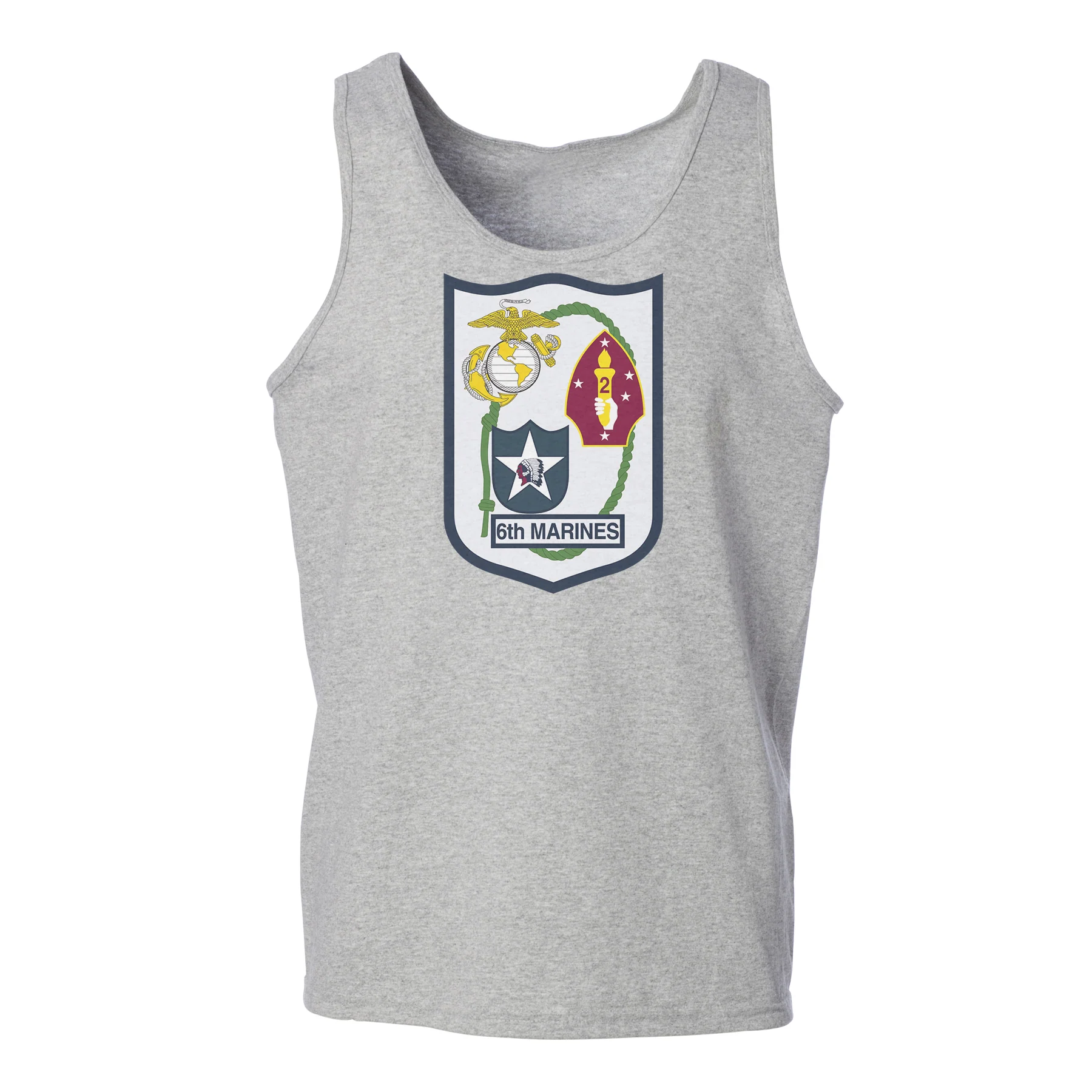 6th Marines Regimental Tank Top - Image 2