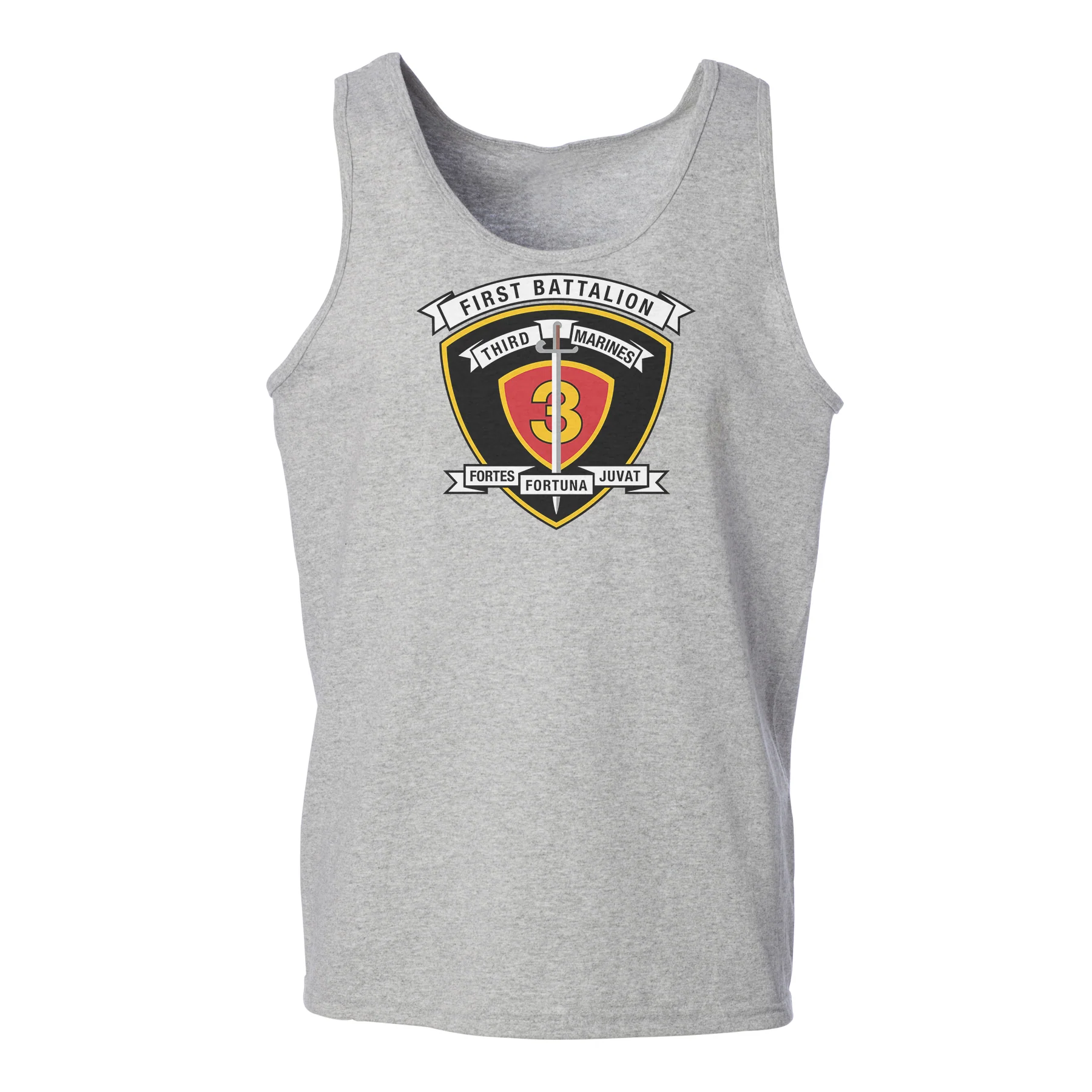 1st Battalion 3rd Marines Tank Top - Image 2